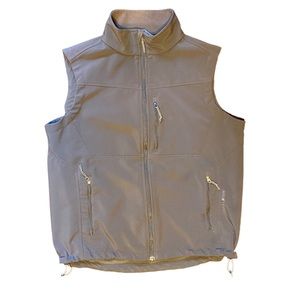 Black Diamond Unisex Size S Gray Fleece Lined Full Zip Multiple Pocket Vest